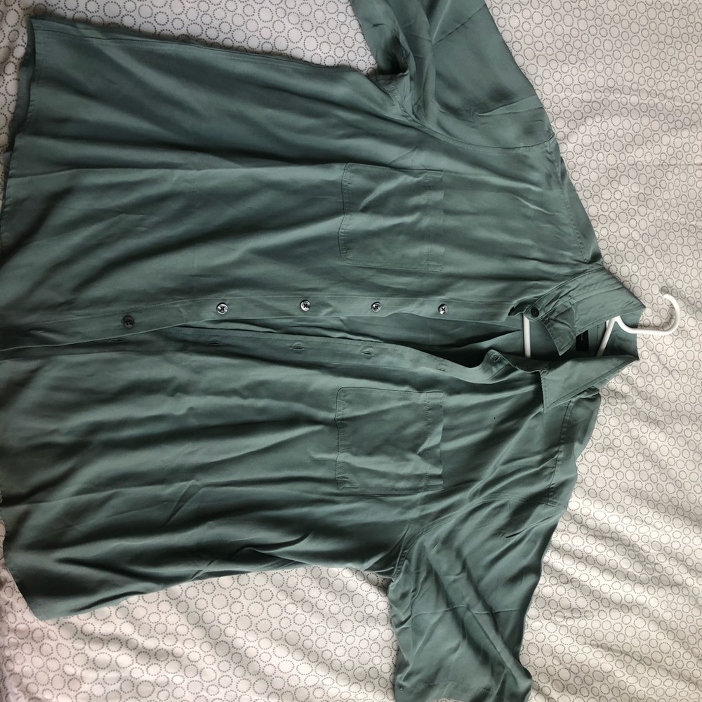 UO Casual Button Up Work Shirt